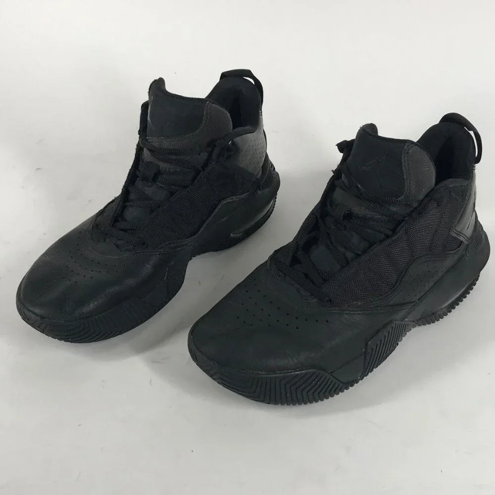 Size 9 - Jordan Stay Loyal Triple Black Limited Edition Men's Athletic Shoes